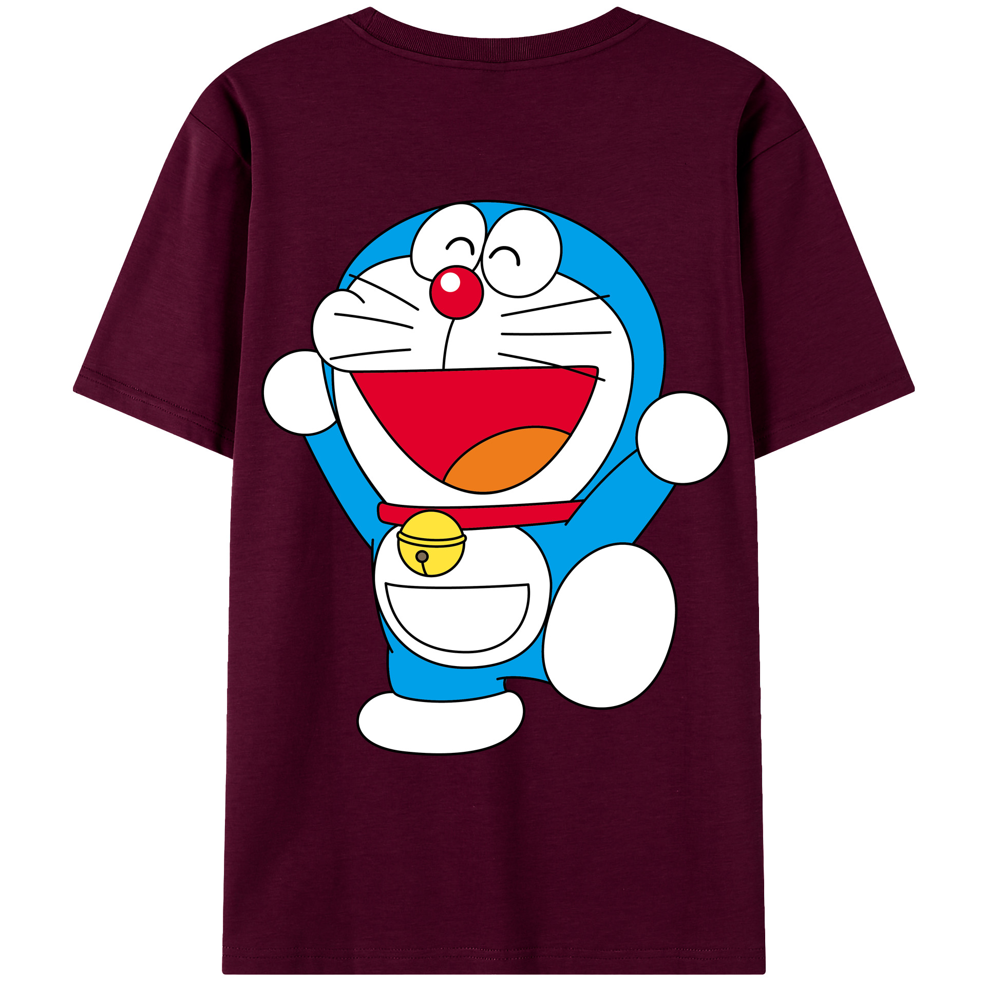 （画像用） ドラえもん Doraemon レディース半袖Tシャツ(バックプリント)